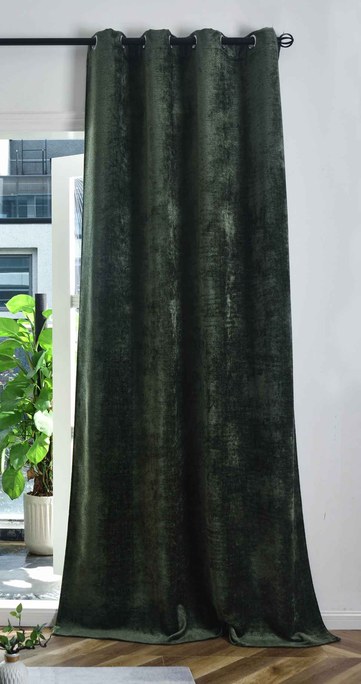 Verdunkelungsvorhang »Nürnberg« Ösen Raffhalter Chenille samtig weich geschmeidig fallend 202420