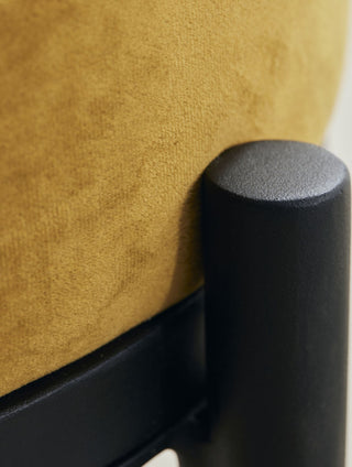 Hocker HDLao dunkles Ocker