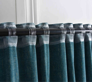 2er Set Jacquard Vorhänge mit Lurex-Effektgarn »HAVANNA« Multiband-Aufhängung: Luxus für Ihr Zuhause 2023340-2