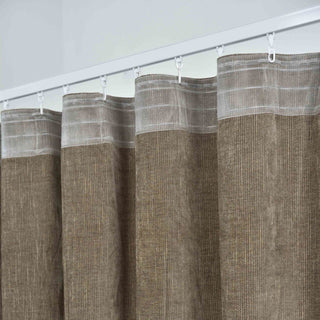 2er Set Jacquard Vorhänge mit Lurex-Effektgarn »HAVANNA« Multiband-Aufhängung: Luxus für Ihr Zuhause 2023340-2