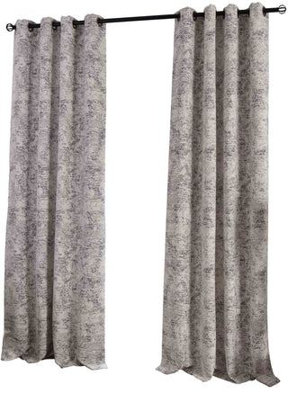 2er Set Vorhänge Wendevorhang HxB 245x140 cm Creme Schwarz Jacquard-Muster »VENEDIG« Beidseitig Nutzbar Hell/Dunkel Kunststoffösen Flexibles Raumdesign 2023310-2