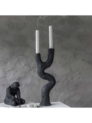 Kerzenhalter ART PIECE schwarz
