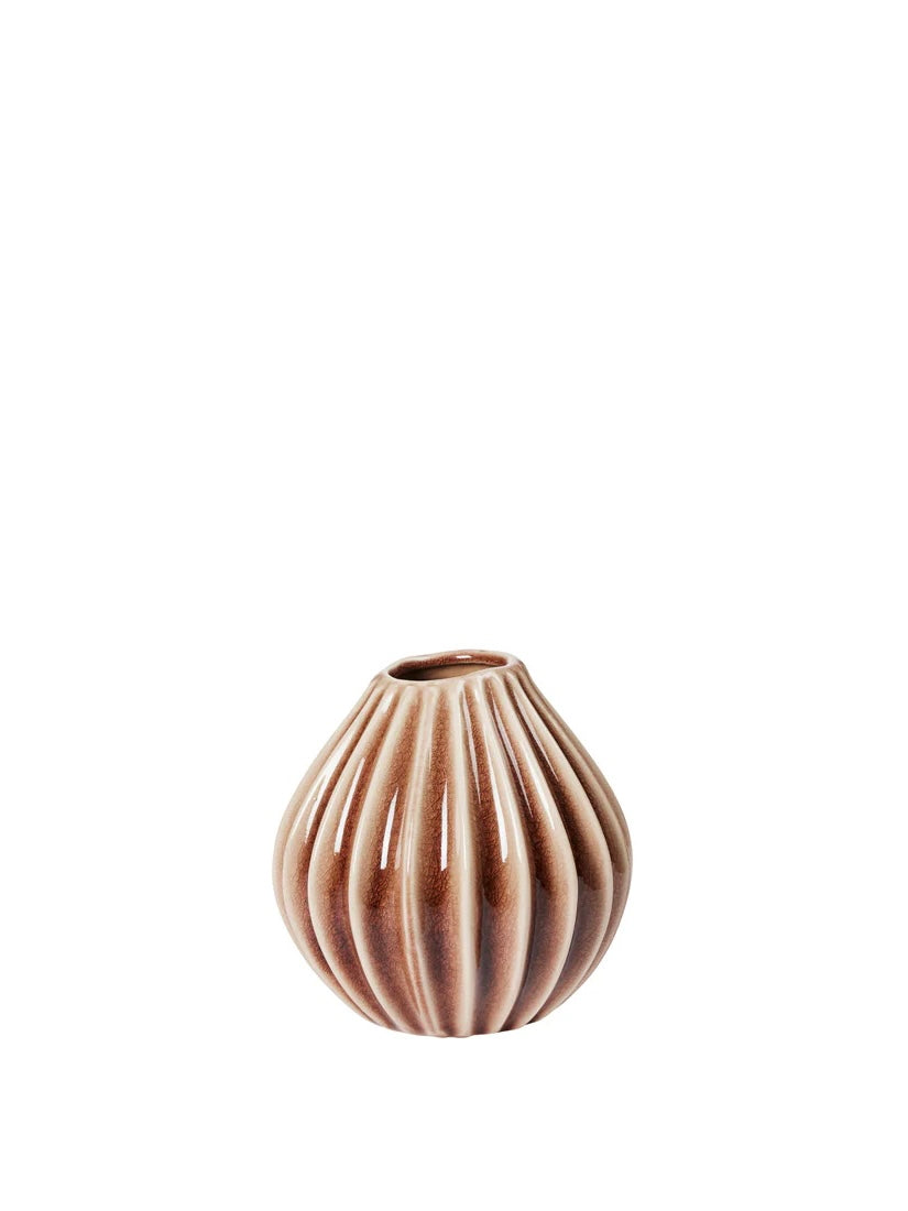 Vase Wide S apricot