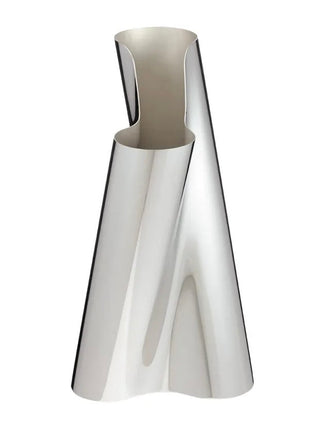 Edelstahl-Vase Lituus von THE FJORD HOUSE in drei Größen, modernes Wohnaccessoire mit elegantem Design.