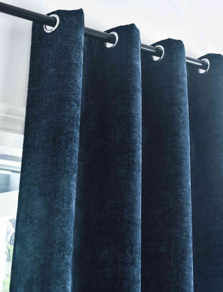 Verdunkelungsvorhang »Nürnberg« Ösen Raffhalter Chenille samtig weich geschmeidig fallend 202420