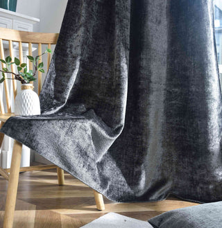 Verdunkelungsvorhang »Nürnberg« Ösen Raffhalter Chenille samtig weich geschmeidig fallend 202420