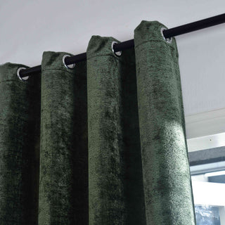 Verdunkelungsvorhang »Nürnberg« Ösen Raffhalter Chenille samtig weich geschmeidig fallend 202420