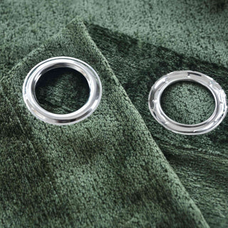 Verdunkelungsvorhang »Nürnberg« Ösen Raffhalter Chenille samtig weich geschmeidig fallend 202420