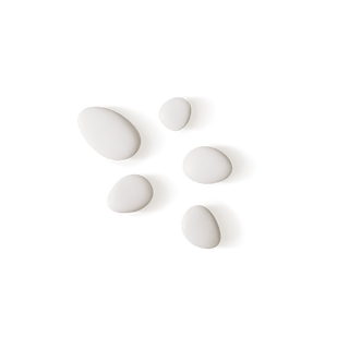 Wandinstallation HOOKS Set of 5 - oval