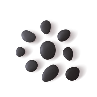 Wandinstallation HOOKS Set of 9